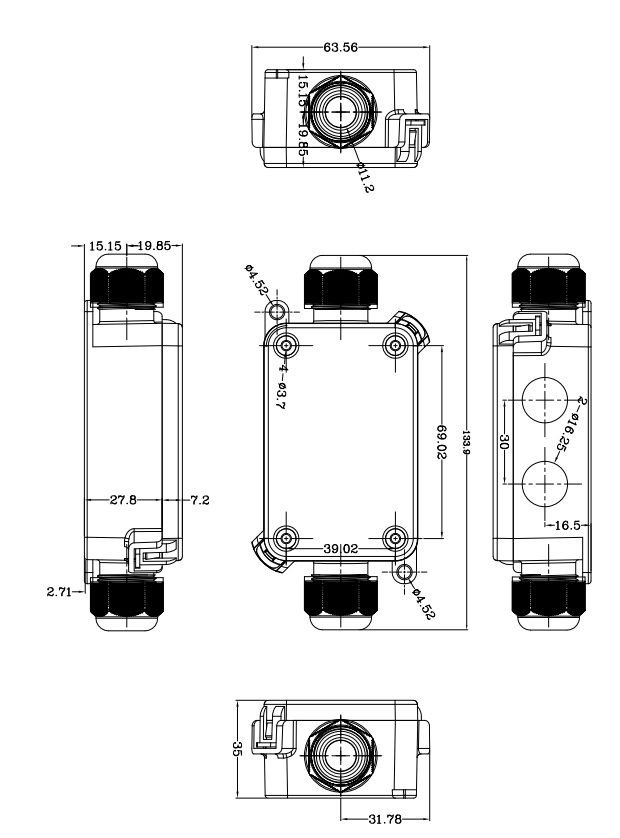 &nbsp;Junction Box-RB709