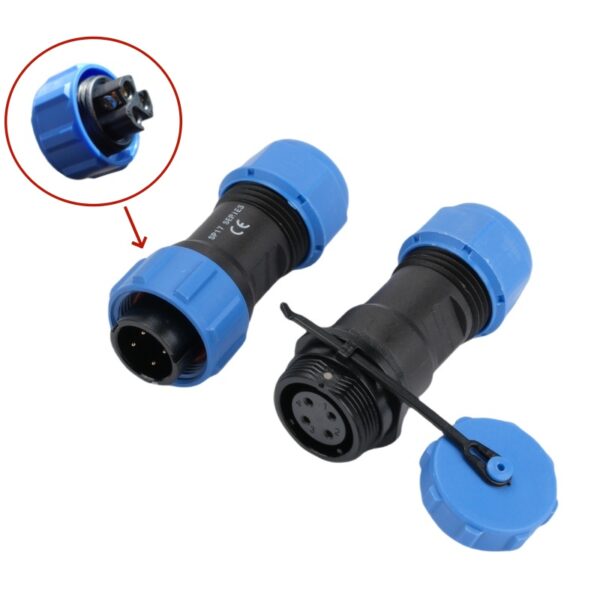 waterproof aviation connector Screw - type butt - joint style