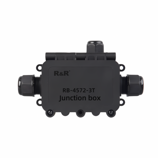 Black Junction Box RB4572-3T