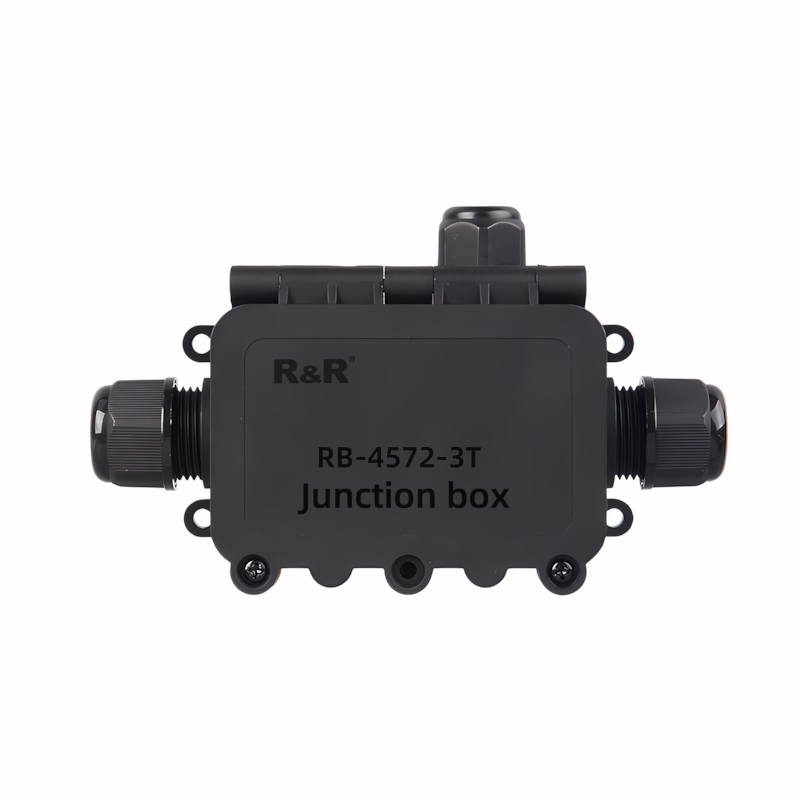 Black Junction Box RB4572-3T