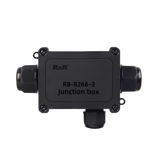 Black Junction Box RB-8266-3